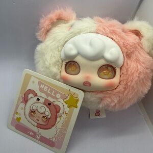 DoMi Cute Pink and Cream Mini Bag